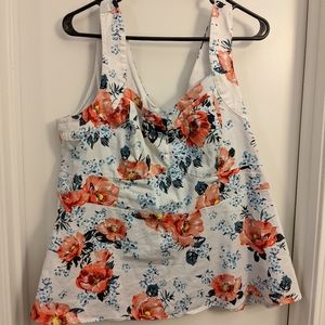 Torrid Tank- Peplum Style